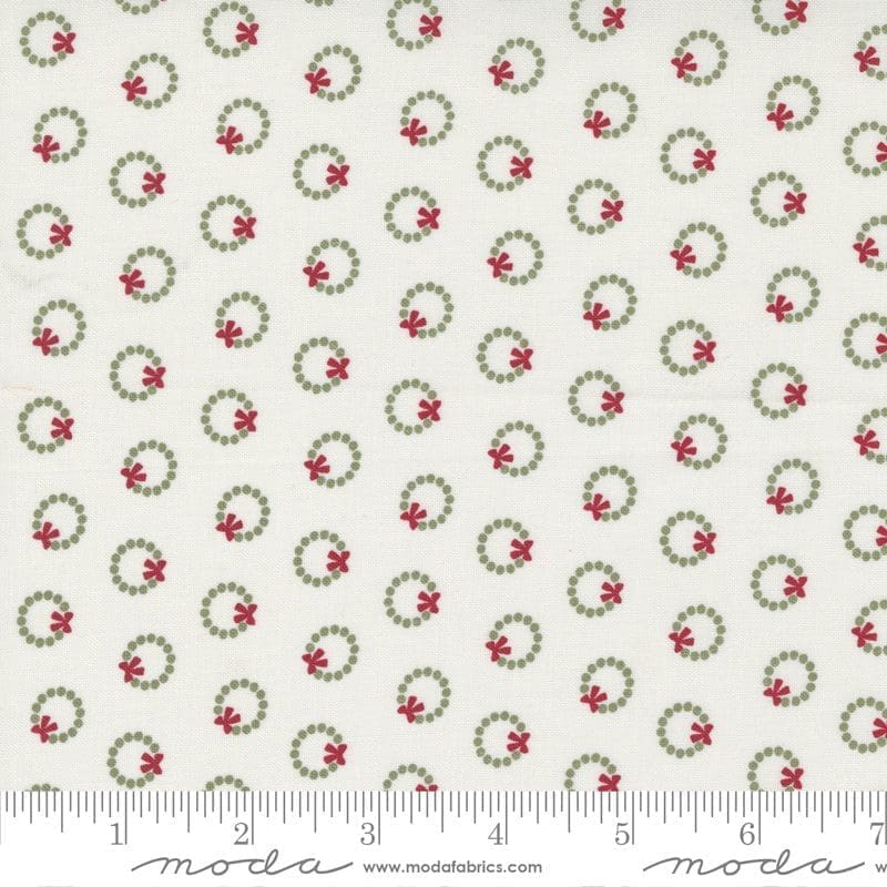 Wreath Dot - Snow