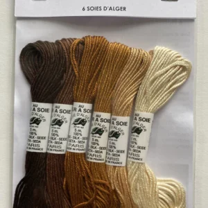 Au Ver a Soie - 6 Shades of Brown