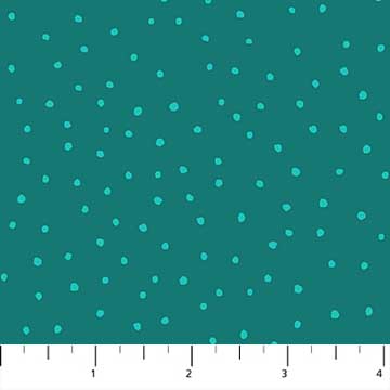 Flora Dots Green