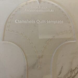 Clamshell Acrylic Template
