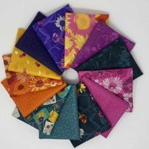 Flora by Marisol Ortega for FIGO fabrics Fat Quarter Bundle