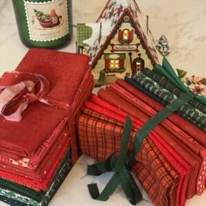 Red & Green FQ Bundle (12pcs)