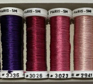 Au Ver a Soie - Soie de Paris Rose
