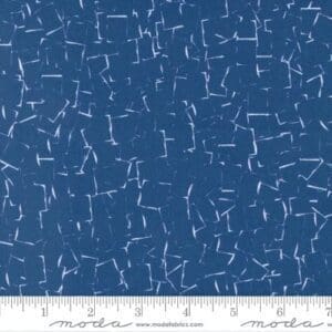 Bluebell Shadowgraph Geometric Prussian Blue