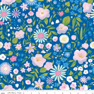 Little Brier Rose - Floral And Midnight Sparkle