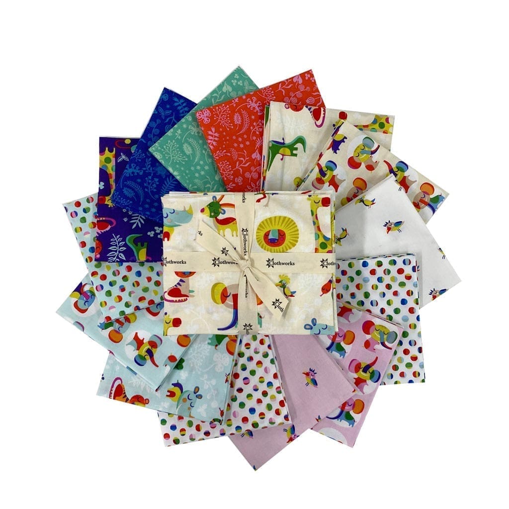 Sleepy Time FQ Bundle by Helen Dardik (14 pcs)