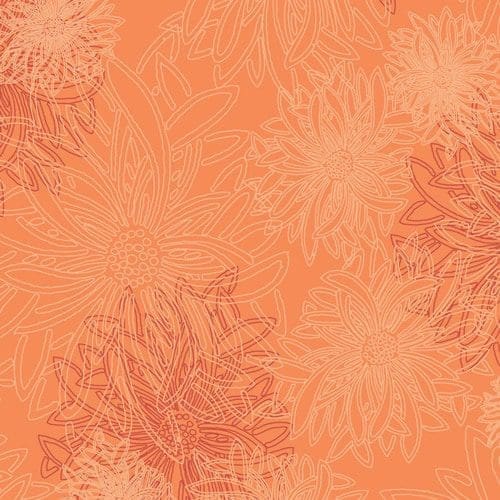AGF Floral Elements Tangerine FE-525