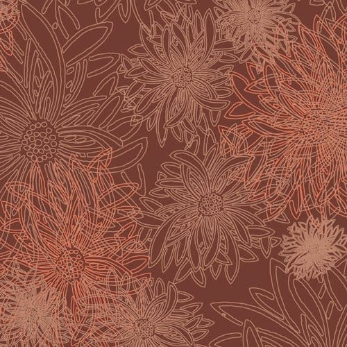 AGF Floral Elements Spicy Brown FE-501