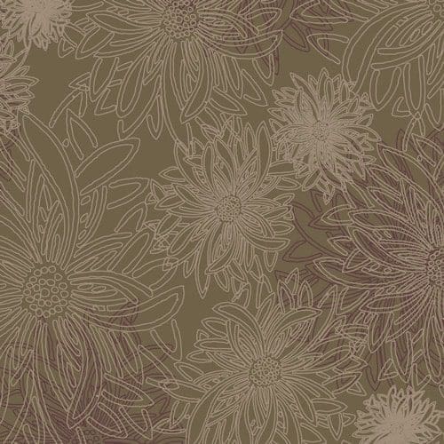 AGF Floral Elements Green Wood FE-523