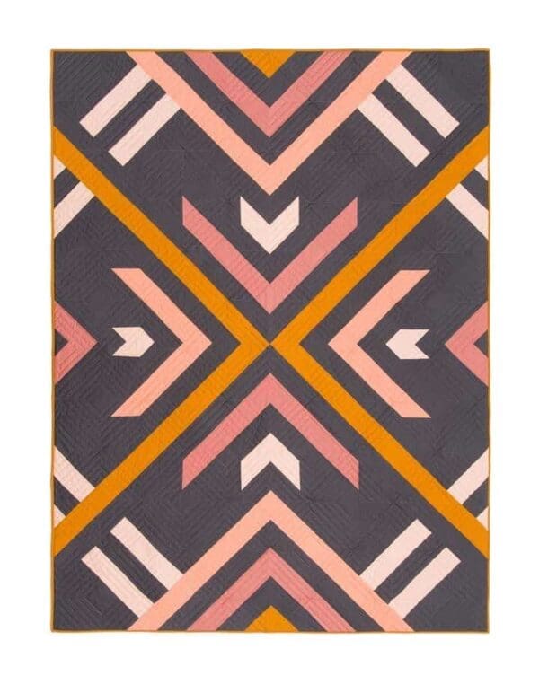 triangle fade quilt