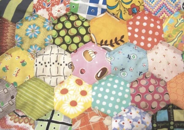 Postcard Project #6 1” Hexagon