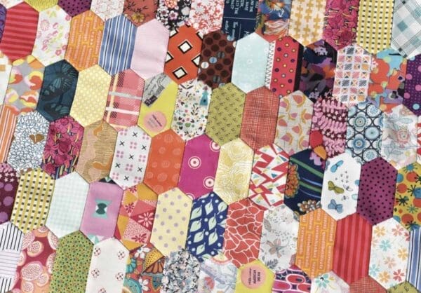 Postcard Project #5 Stretch Hex