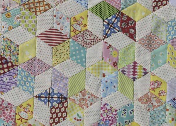 Postcard Project #12 6 Pointed Star