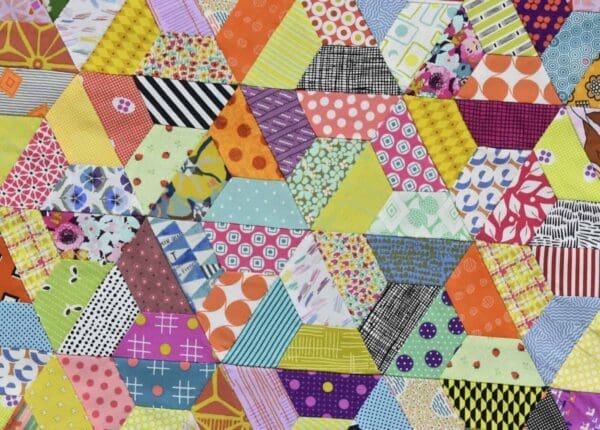 Postcard Project #13 Half Hex