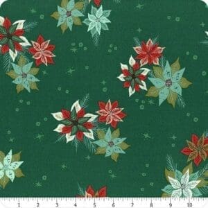 Cheer & Merriment Poinsettia Mix TEAL