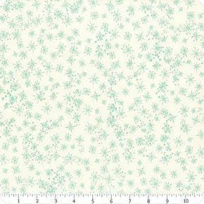 Cheer & Merriment Snowfall NATURAL & AQUA