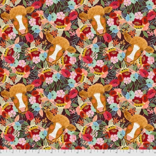 Farm Friends Floral Cow MULTI