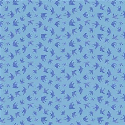 Seasons Birds LIGHT BLUE