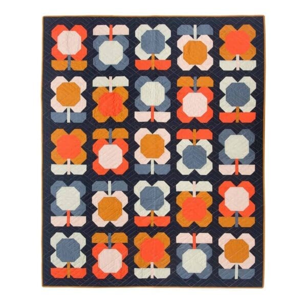Folk Blooms pattern