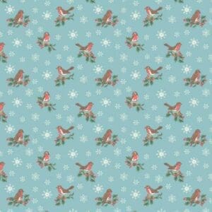 Festive Collection - Jolly Robin Blue