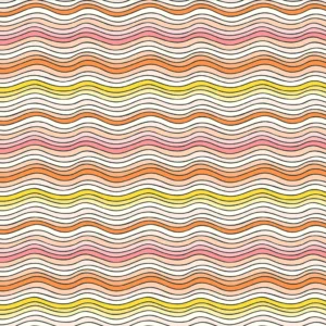 Squeeze - White Multi Waves