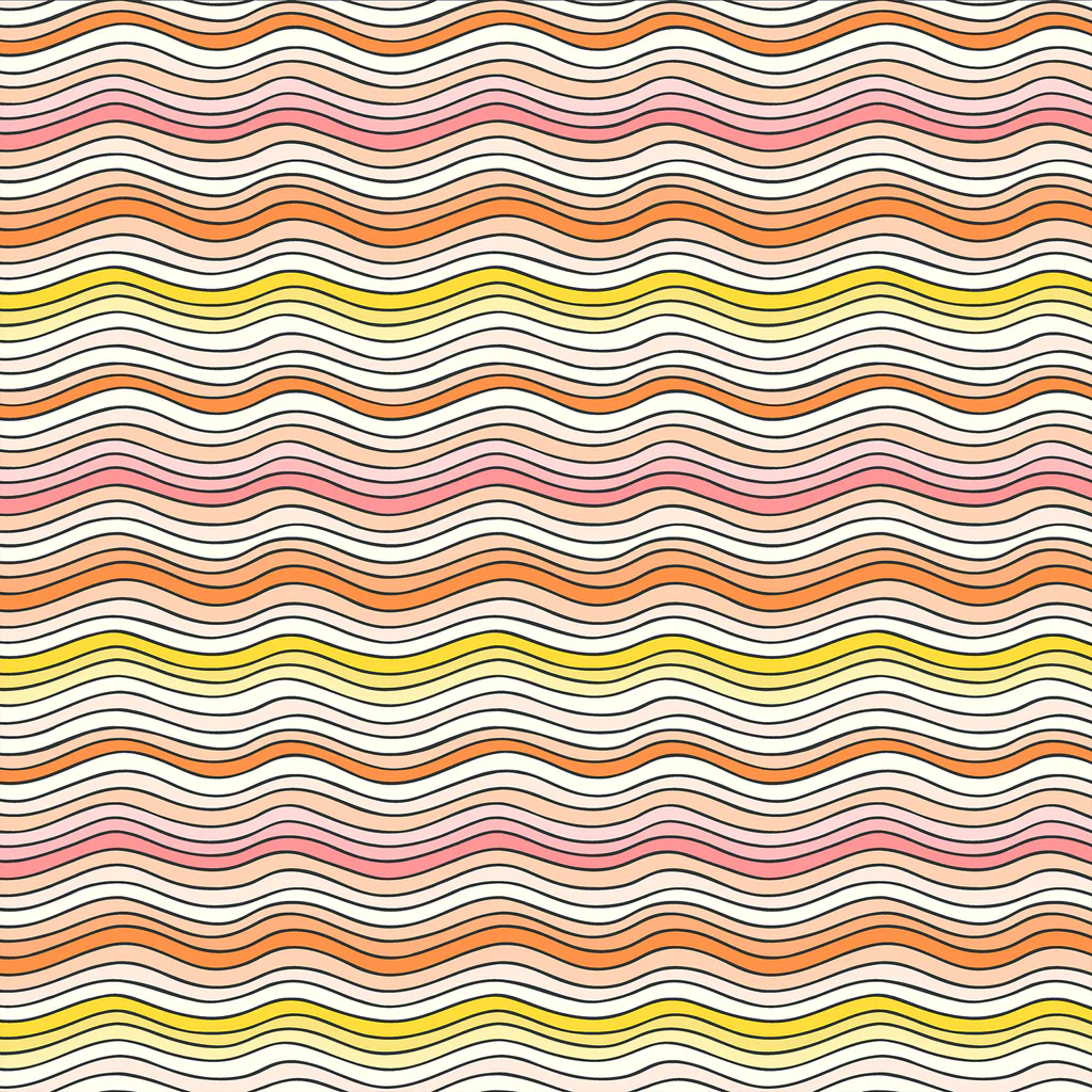 Squeeze - White Multi Waves