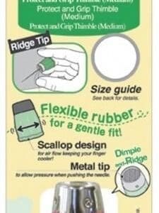 Clover Protect and Grip Thimble Medium