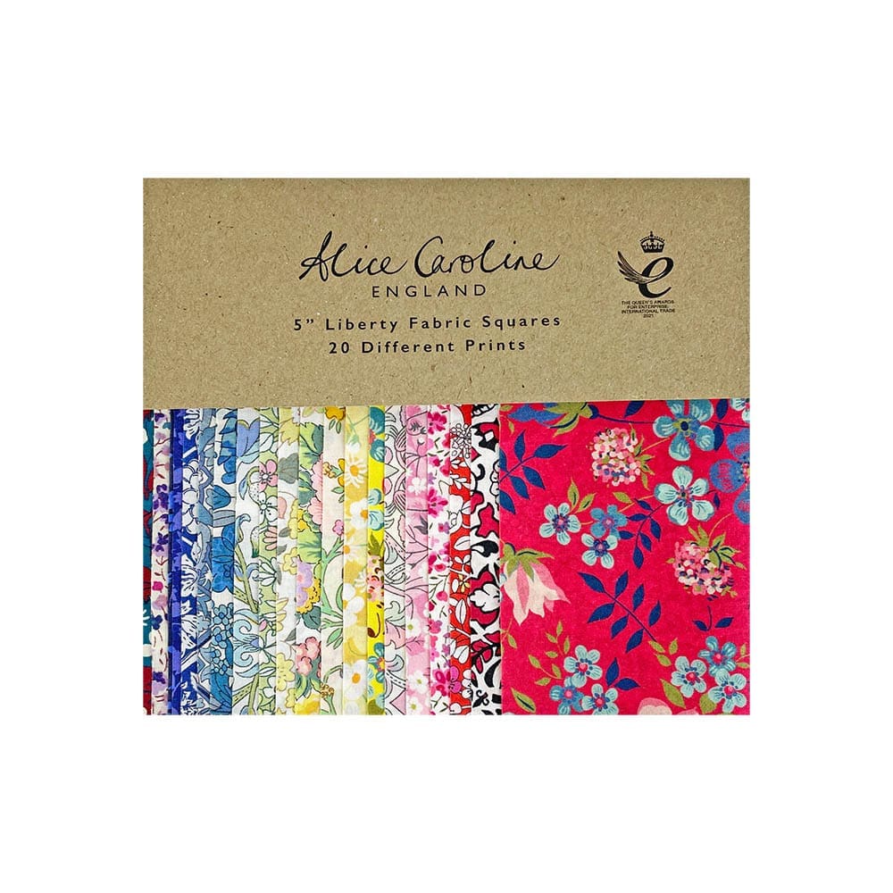 20 Liberty Fabric Tana Lawn 5″ Charm Squares