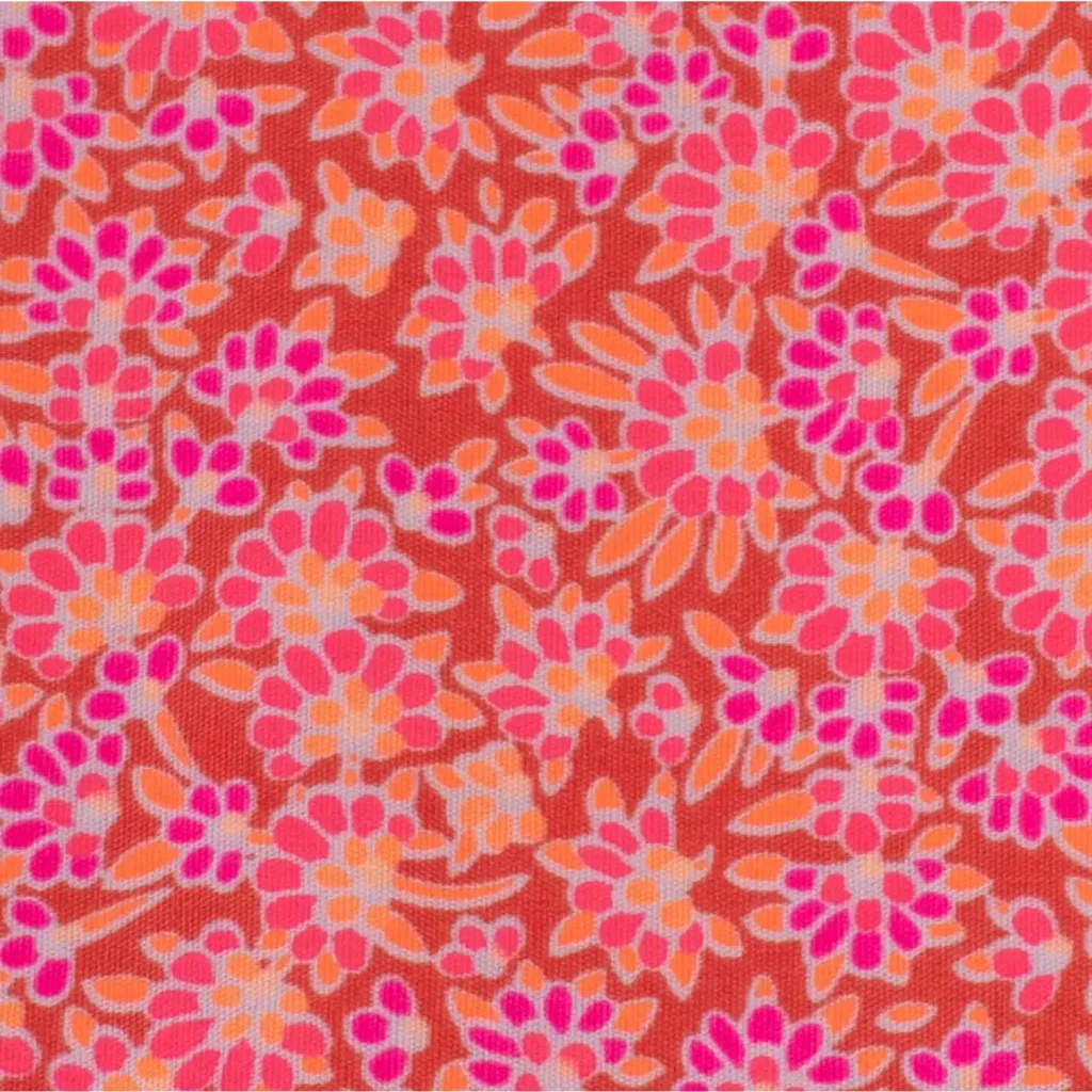 Petit Pan Oilcloth Pink Calendula