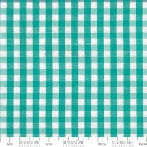Devonstone Gingham DV2904 Teal