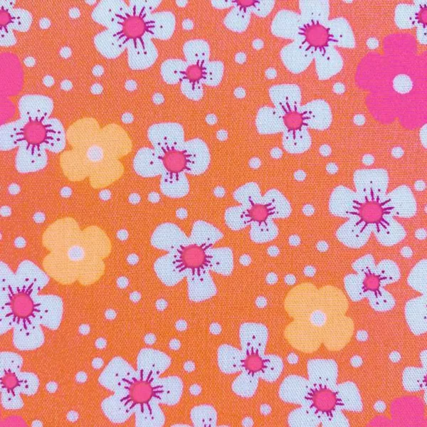 Flowers of the Islands Pink Sand Oilcloth