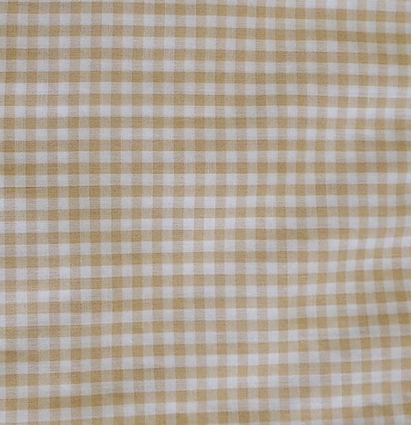 gingham beige
