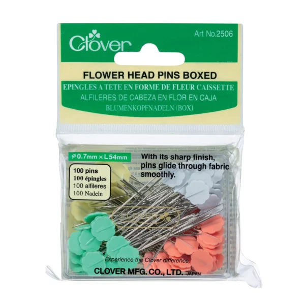 100 flower pins