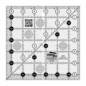 Creative Grids 6 1/2" Square Ruler
