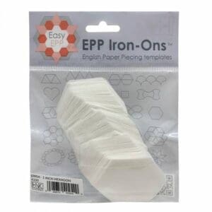 1" Iron on Hexies
