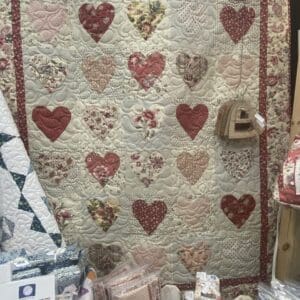Sew Much Love Quilt Kit RED/PINK