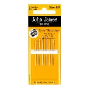 John James Easy Threading 4/8 needles