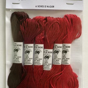 Au Ver a Soie - 6 Shades of Red
