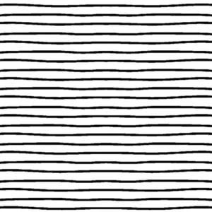 Freehand Stripe - White/Black