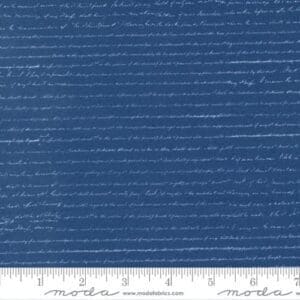 Bluebell Text and Script Prussian Blue