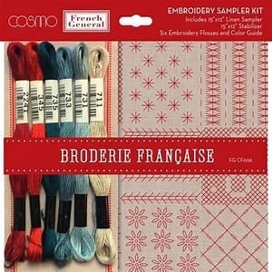 Broderie Francaise Embroidery Sampler Kit