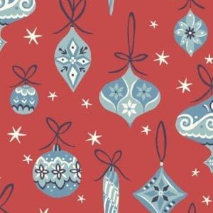 Festive Collection - Deck the Halls Red