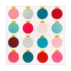 Retro Ornaments Quilt Pattern