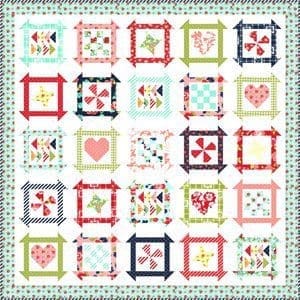 quilt kit for shine on quilt by bonnie & camille