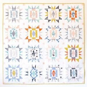 Sienna Burst quilt pattern, then came june, meghan buchanan