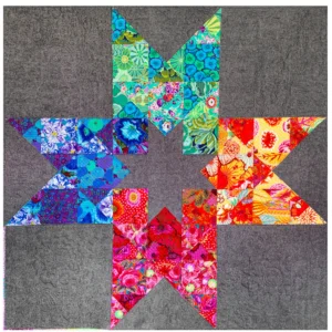 In 2 Stars Quilt Pattern