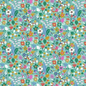 Kaleidoscope 1820 - Teal