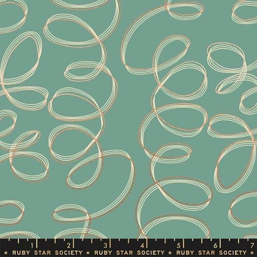 metallic tendrils aqua metallic tendrils aqua
