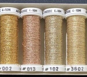 Au Ver a Soie - Metallise Or (Gold)