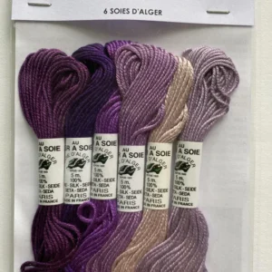 Au Ver a Soie - 6 Shades of Purple